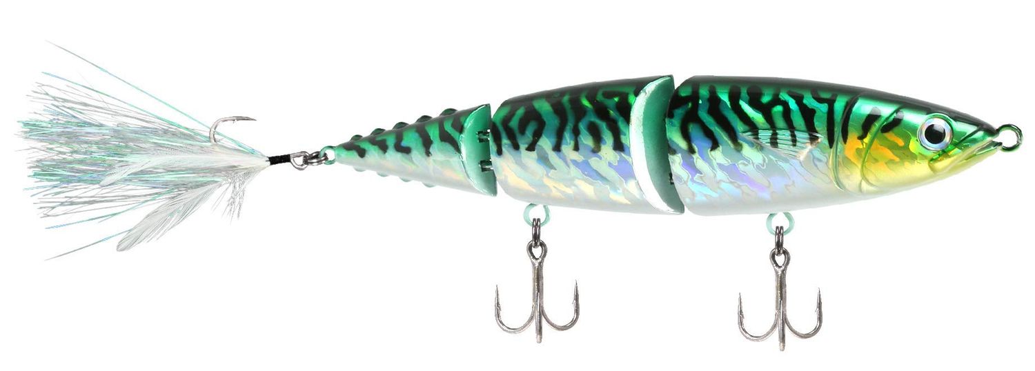 FishLab MAH-SS-9-GM Mackerel Hard Swimbait Slow Sink Green Mackerel 9 5 1/3 oz
