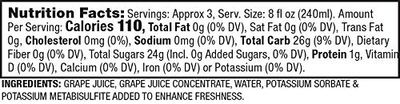 Kedem Sparkling 100% Concord Grape Juice, 25.4oz (2 Pack), Kosher, Non Alcoholic, No Added Sugar