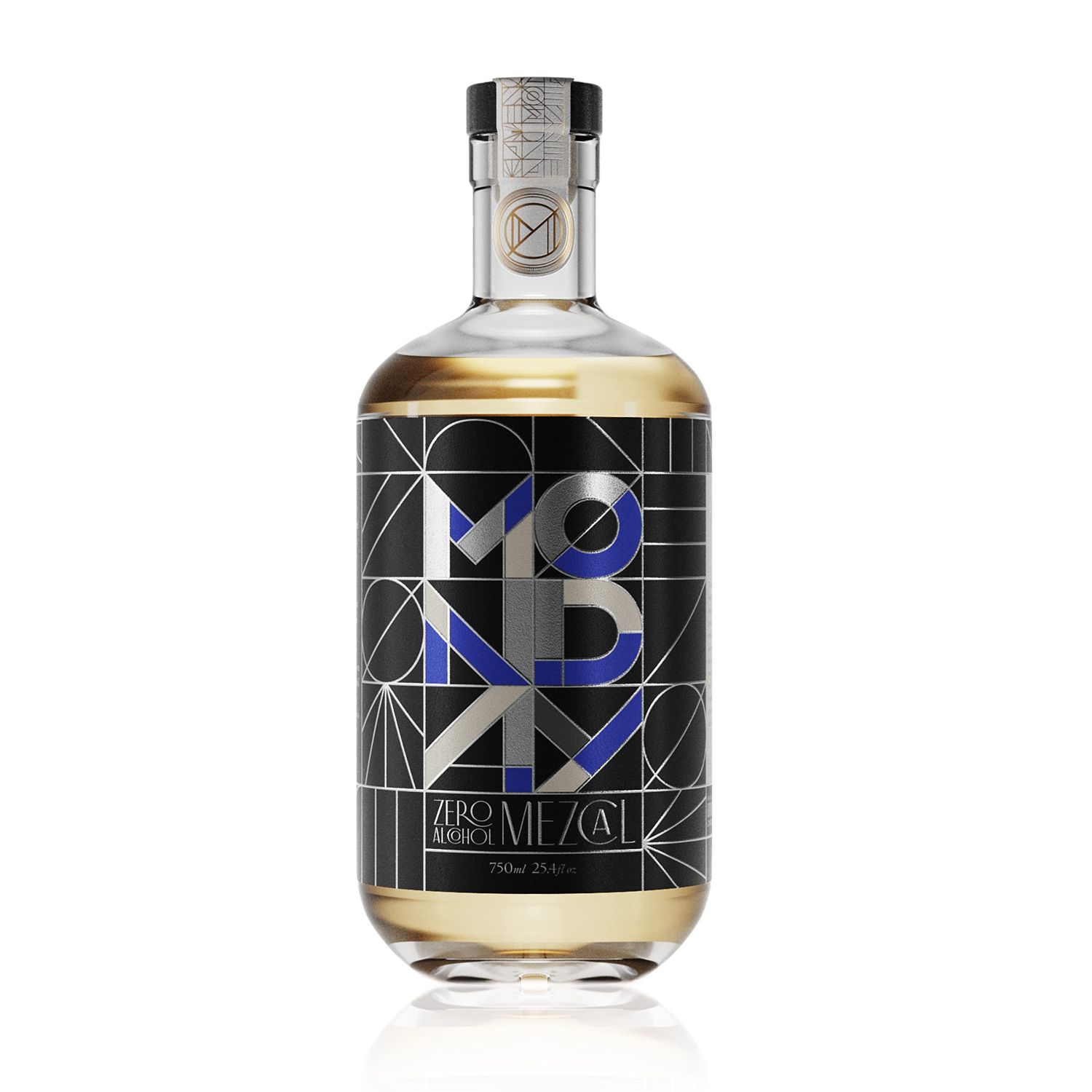 MONDAY Zero Alcohol Mezcal - An Award Winning Non-Alcoholic Spirit with Zero Carbs, No Sugar, 0 Calories - 750ml