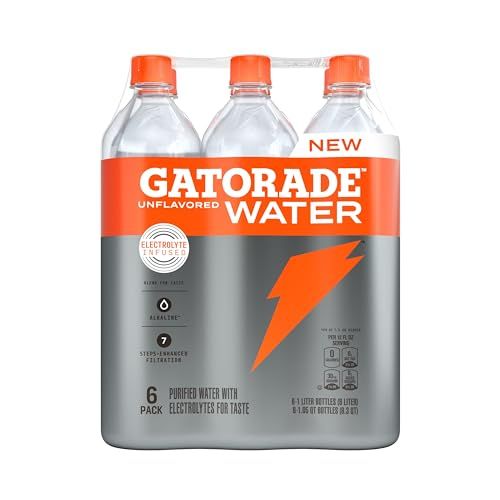 Gatorade Water, 1L (Pack of 6)