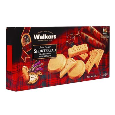 Walkers All-Butter Shortbread Traditional Assortment - 17 Assorted Cookies Per Box - Authentic Shortbread Cookies from Scotland