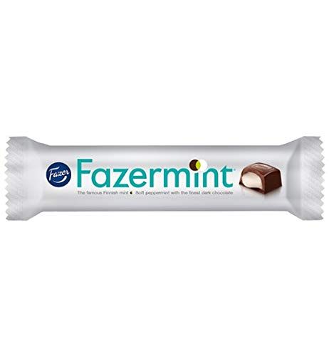 Fazer Fazermint filled dark Chocolate 5 bars of 41g