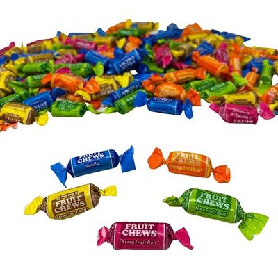 Holiday Special Tootsie Roll Fruit Chews - 1 lbs - Original Chewy Fruity Taffy Candy Soft Chews - Assorted 8 Flavor Variety Bulk Mix in Resealable Pantry Bag - Individually Wrapped, 16 oz.