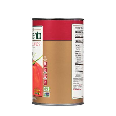 Sacramento Tomato Juice 46 Oz Can, Case of 12 Cans