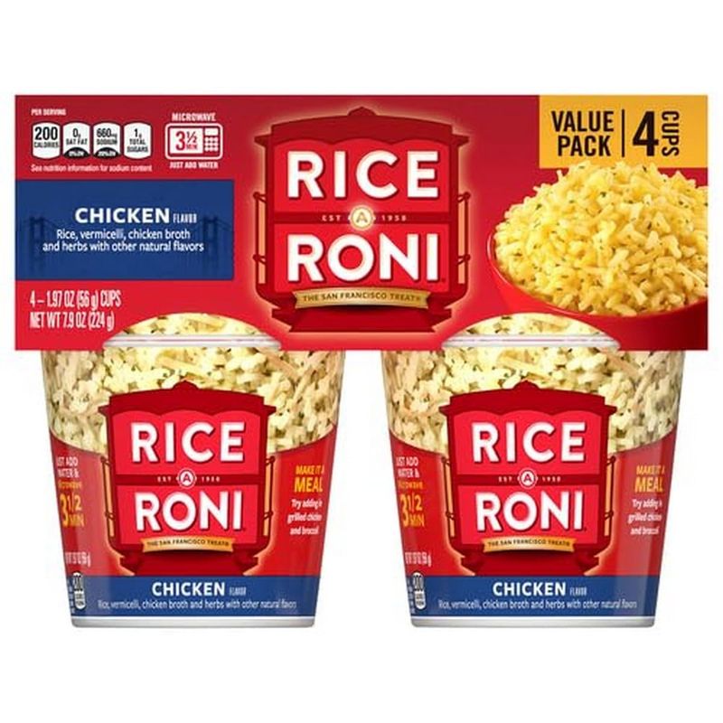 Rice-a-Roni 4pk Cups- Chicken