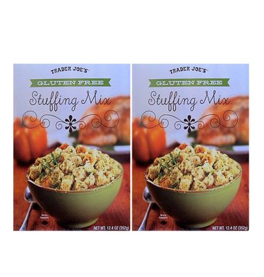 Trader Joe&#39;s Gluten Free Stuffing Mix, 12.4 Ounce (Pack of 2)