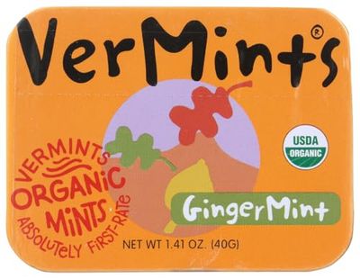 Vermints All Natural Breath Mints GingerMint - 1.41 oz