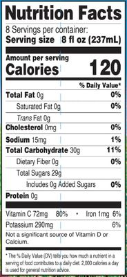 Langers 100% Juice with Vitamin C, Apple Grape, 64 Ounce (Pack of 8)