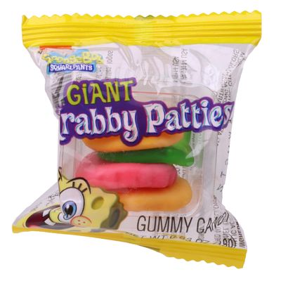 Giant Krabby Patties Gummy Candy 22.68 Oz. (Pack of 36)