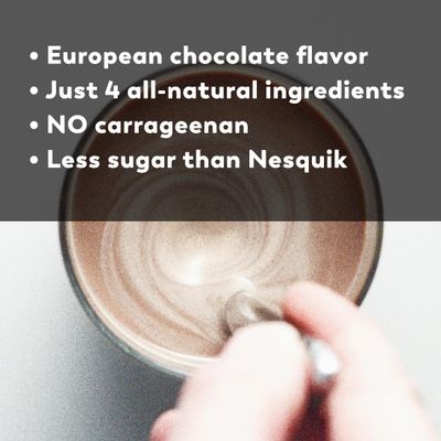 Cocoa Metro Classic Belgian Chocolate Milk Cold or Hot Drink Mix (3 Pack), European Hot Drinking Chocolate Flavor, Organic Hot Chocolate Mix - Non GMO, No Carrageenan, Gluten Free