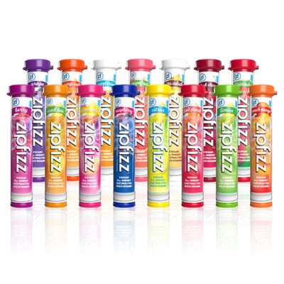 Zipfizz Daily Energy Drink Powder, Variety Pack, 15 Pack | 3-in-1 Sustained Energy, Rapid Hydration, and Essential Vitamins | Sugar-Free | Electrolyte Powder | Contains Vitamin B-12 &amp; Antioxidants