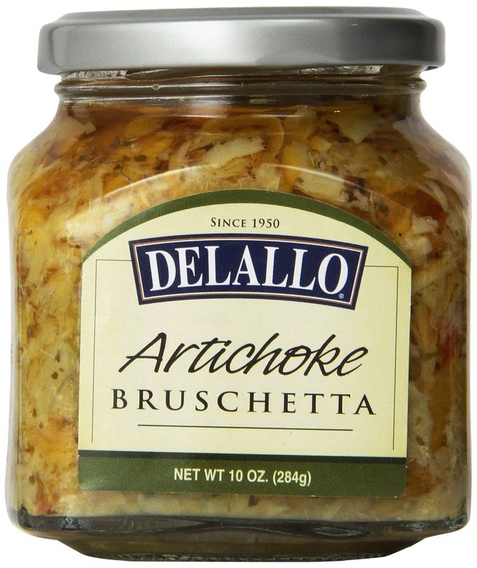 DeLallo Artichoke Bruschetta, 10-Ounce Jars (Pack of 6)