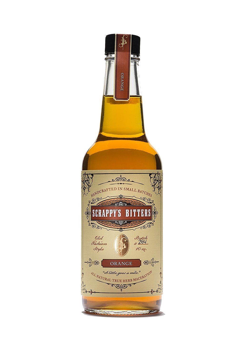 Scrappy&#39;s Bitters - Orange, 10 oz - Organic Ingredients, Finest Herbs &amp; Zests, No Extracts, Artificial Flavors, Chemicals or Dyes. Made in the USA!