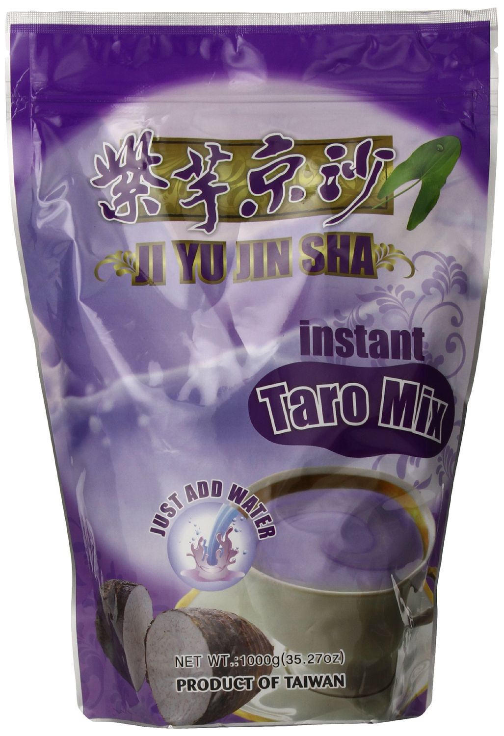 Possmei Bubble Tea Mix Instant Powder, Taro, 35.27 OZ