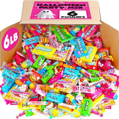 Candy Bulk Assortment - 6 Pounds - Pinata Stuffers Candy Individually Wrapped - Birthday Pinata Filler Mix - Big Bag of Candy - Office Candy