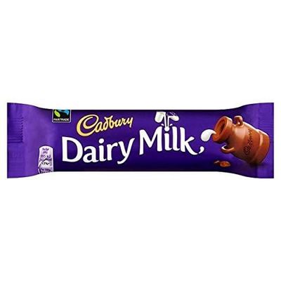 Cadbury Dairy Milk Chocolate 48 x 45g Bars (Bulk Buy)