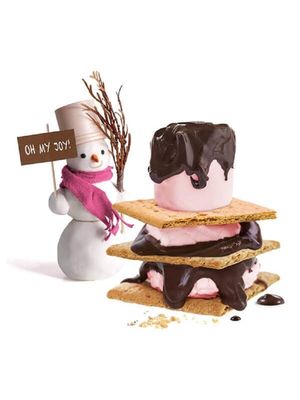 Chuao Chocolatier Snuggle Up S'mores Dark Chocolate Bar, 2.8 OZ