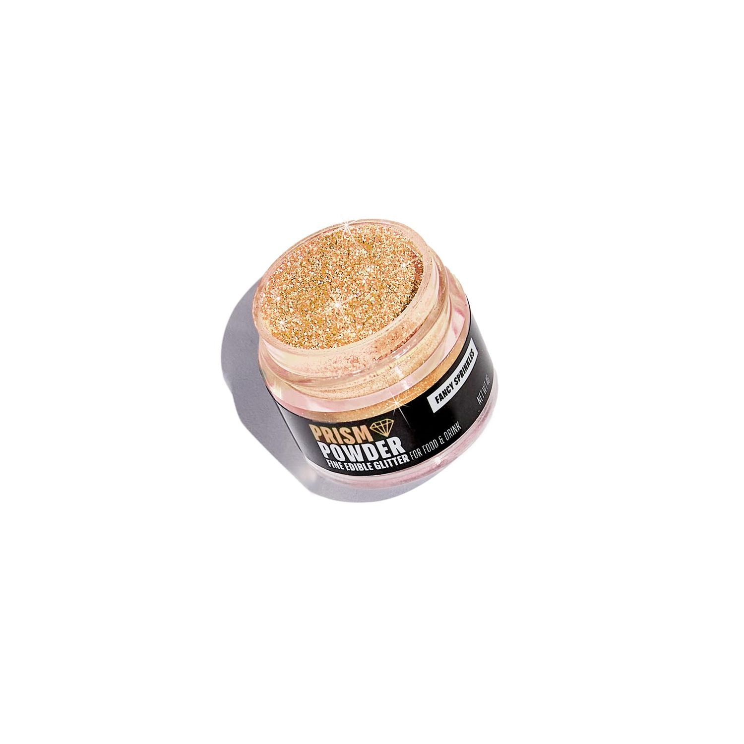 Fancy Sprinkles NYE Collection Champagne Rose Gold Premium Edible Glitter, 100% Edible Glitter for Sparkling Food &amp; Drinks No Taste or Texture (4gm)
