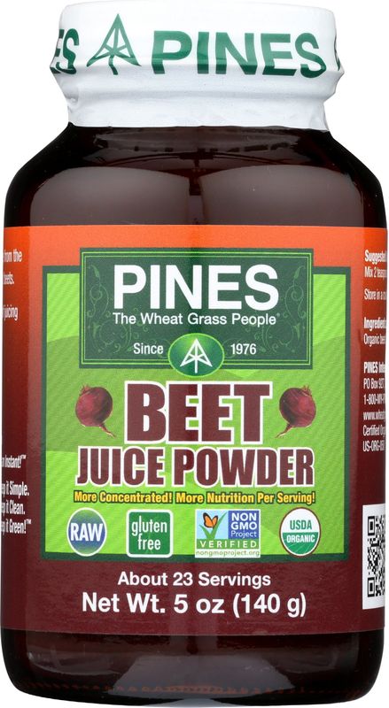 Pines Beet Juice Powder, 5 oz.