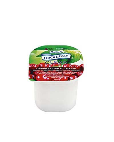 Hormel Drink Thick &amp; Easy Cranberry Juice (Nectar Consistency), 4 Fl Oz (Pack of 24)
