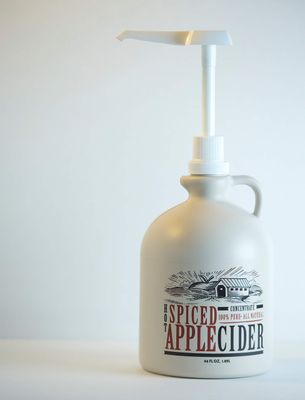 Mountain Cider Dispensing Pump | Fits our 64 oz Jug of Spiced Apple Cider Concentrate, Easy To Use, Reusable | One Pump Dispenses 1 fl. oz