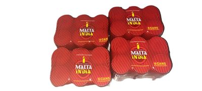 Malta India - Puerto Rico&#39;s Famous Malt Beverage - 8 oz cans (Count of 24) Master Carton