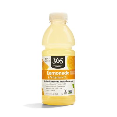 Whole Foods Market, Water Nutrient Lemonade Vitamin C No Calorie, 20 Fl Oz