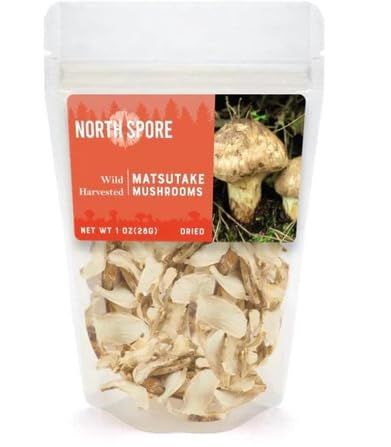 North Spore Wild Dried Matsutake Mushrooms 28 grams