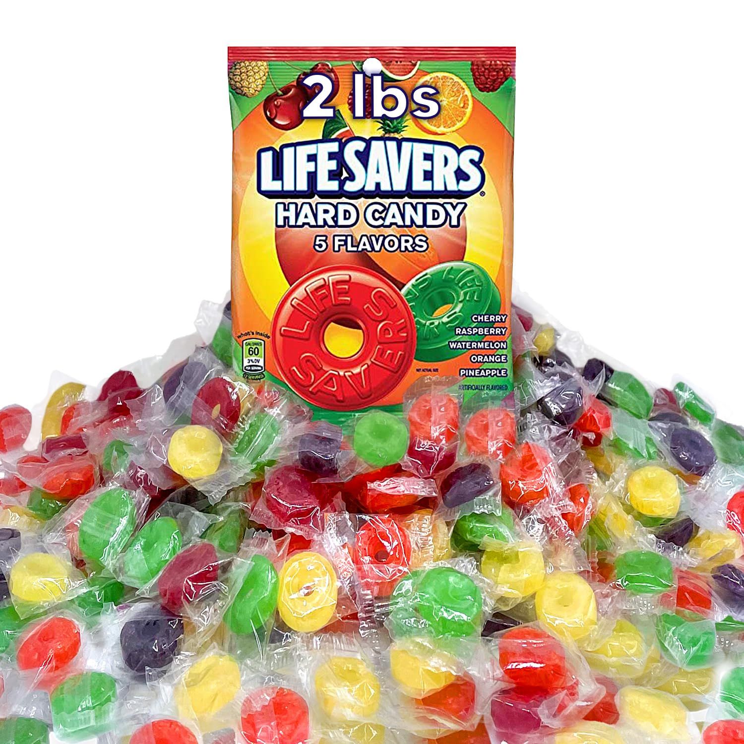 Life Savers Individually Wrapped 5 Flavors - 2 Pounds