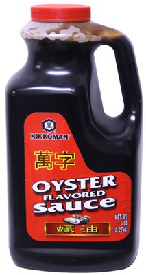 Kikkoman Oyster Flavored Sauce Red Label, 5 Pound