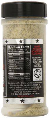 Jimmy O's Texas Rub, Garlic and Herb, 7 Ounce