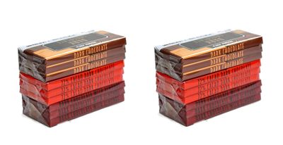 Trader Joe&#39;s Belgian Dark Chocolate Bars 3 Variety Pack - Total 9 Bars Two Pack