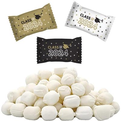 Fruidles Congrats Grad 2024 Buttermints, Mint Candies, After Dinner Mints, Fat-Free, Kosher Certified, Individually Wrapped (55 Pieces)