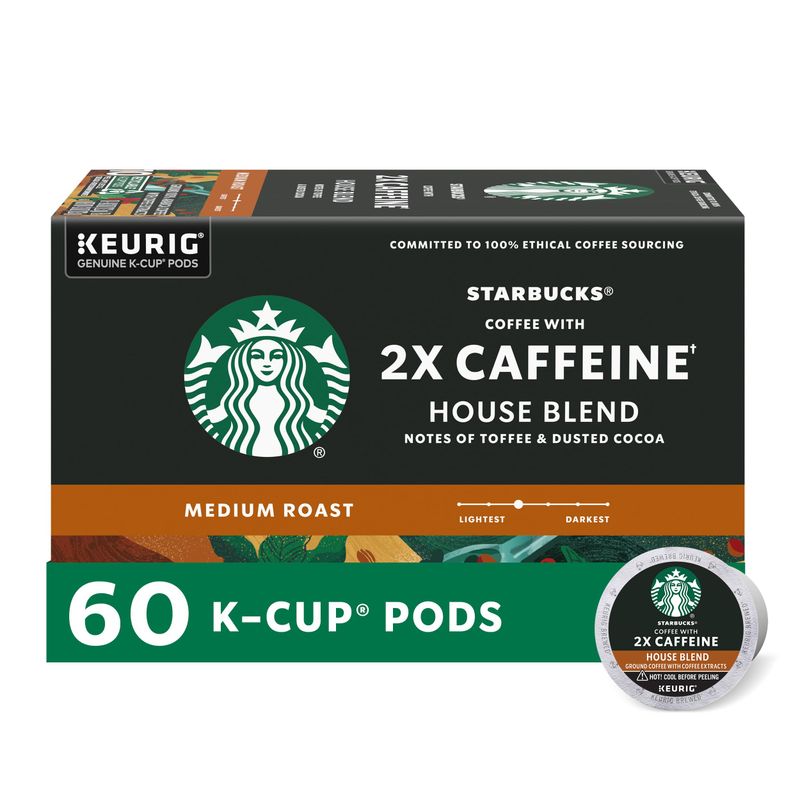 Starbucks K-Cup Coffee Pods, Toffeenut Naturally Flavored Coffee For Keurig Coffee Makers, 100% Arabica, 6 Boxes (60 Pods Total)