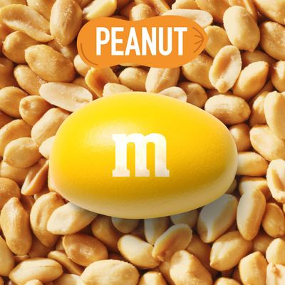 M&amp;M'S Peanut Milk Chocolate Christmas Candy, Party Size, 38 oz Bulk Candy Bag (Pack of 2)