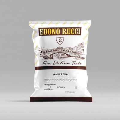 Edono Rucci Vanilla Chai Powdered Mix, 2lb Bag
