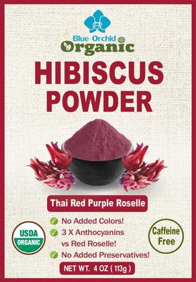 Organic Hibiscus Flower Powder - Natural Food Coloring - Sun Dried Thai Red Purple Roselle Herb - Matcha Powder for Tea Drinks Health Beauty (Red Purple Hibiscus Powder - 4 OZ) Organic Hibiscus Flower Powder - Natural Food Coloring - Sun Dried Thai Red Purple Roselle Herb - Matcha Powder for Tea Drinks Health Beauty (Red Purple Hibiscus Powder - 4 OZ)