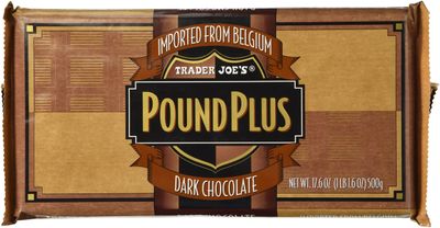 Trader Joes Pound Plus Dark Chocolate 17.6 oz
