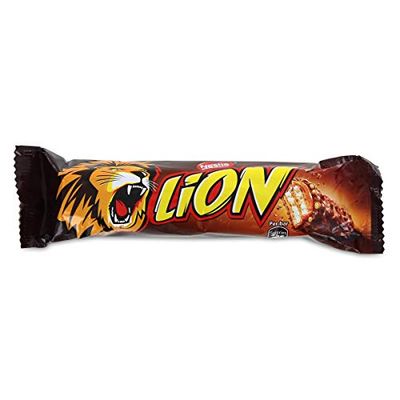 Nestle Lion Bar, 50 Gram (Pack of 4)
