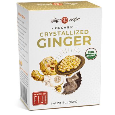 The Ginger People Organic Crystallized Ginger Box, 4 Oz