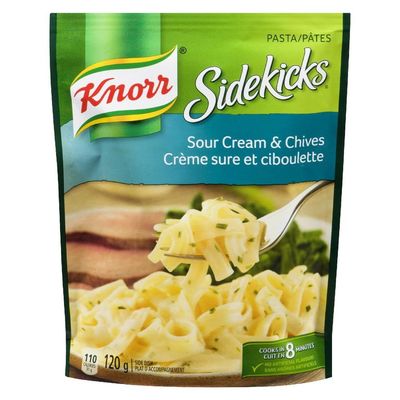 Sidekicks Sour Cream &amp; Chives Pasta 120g (Imported from Canada)