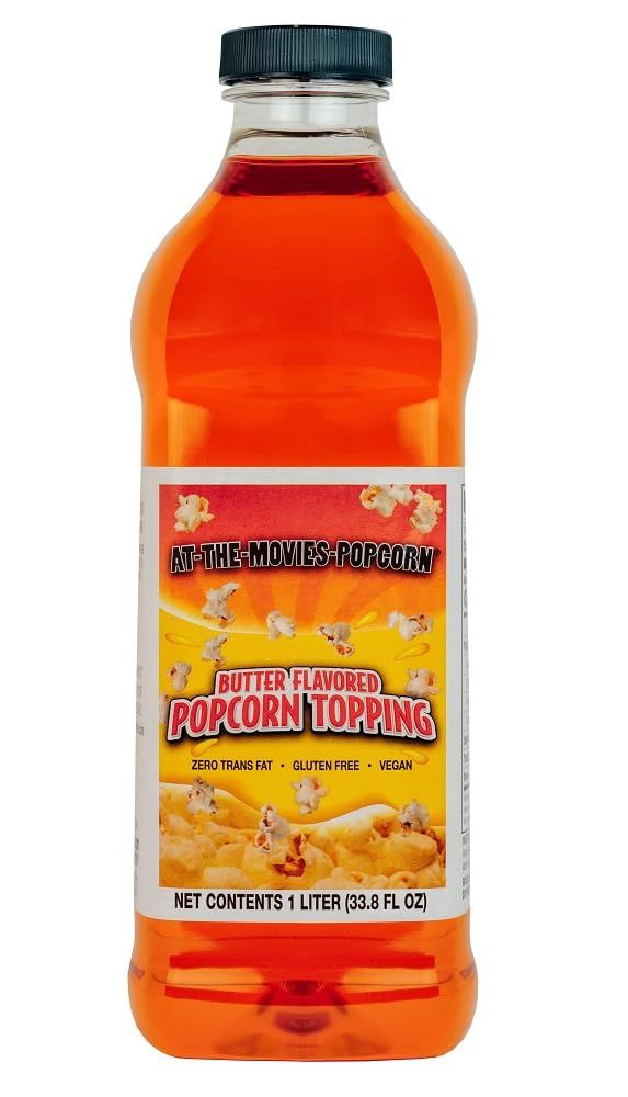 Buttery Flavor Popcorn Topping (1 Liter)