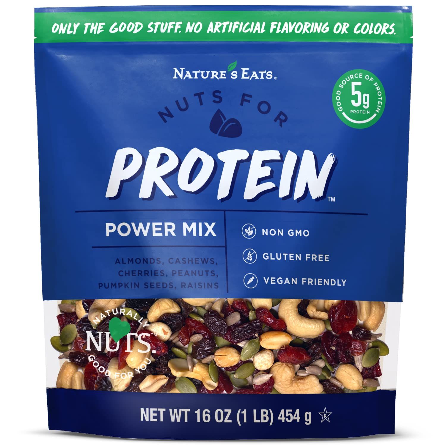 Nature&#39;s Eats Protein Trail Mix, 16 Oz