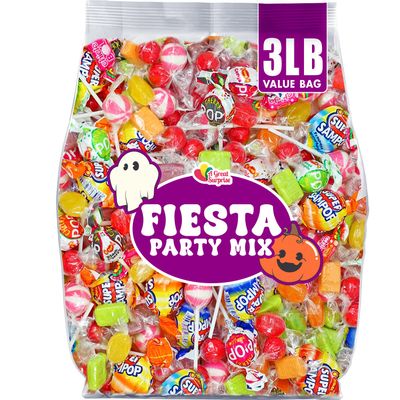 Assorted Candy - Bulk Candy - Party Mix - Goodie Bag Stuffers - Candy Variety Pack - Pinata Candy - Individually Wrapped Candies - Fun Size Candy - Bag Candy (3 Pounds)