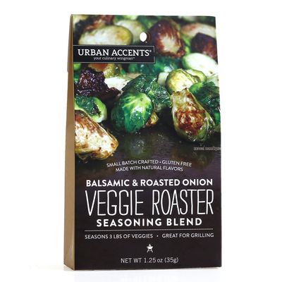 Urban Accents Veggie Roaster, Balsamic and Roasted Onion, 1.25 oz (35 g) (Pack of 6)