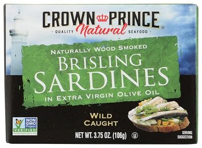 Crown Prince Brisling Sardines, In Olive Oil, 3.75 oz