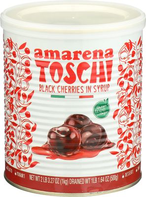 TOSCHI Amarena Cherries, 16 OZ