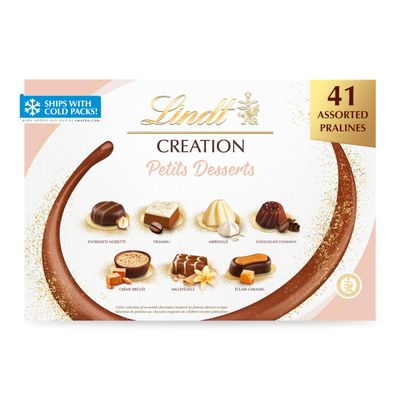 Lindt Creation Dessert, Assorted Chocolate Candy Gift Box, 41 Pieces