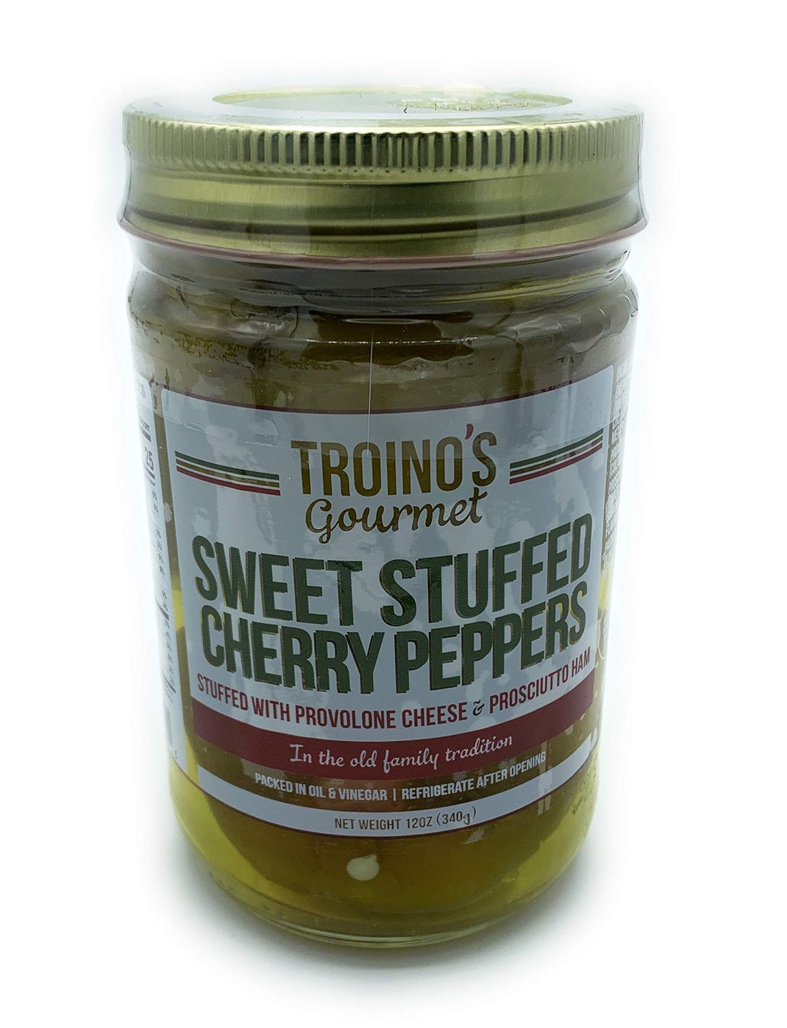 Troino&#39;s Stuffed Cherry Peppers (Sweet)