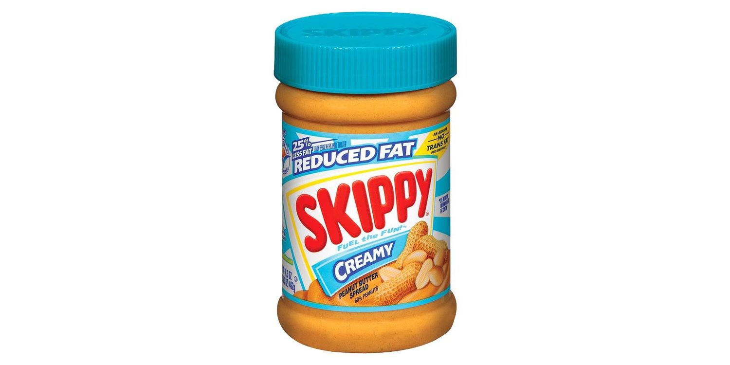 Skippy Peanut Butter, Reduced Fat Creamy, 16.3-Ounce Jar (3 PACK)